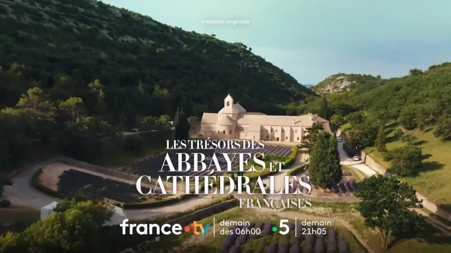 Wideo do filmu Les Trésors des abbayes et des cathédrales françaises — Les trésors des abbyes et cathédrales lundi 30 juin 2025 sur France 5