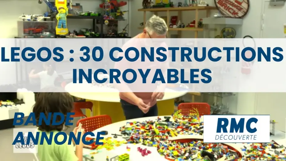 Wideo do filmu Lego : Les 30 constructions les plus incroyables — bande annonce Legos : 30 constructions les plus incroyables sur RMC Découverte