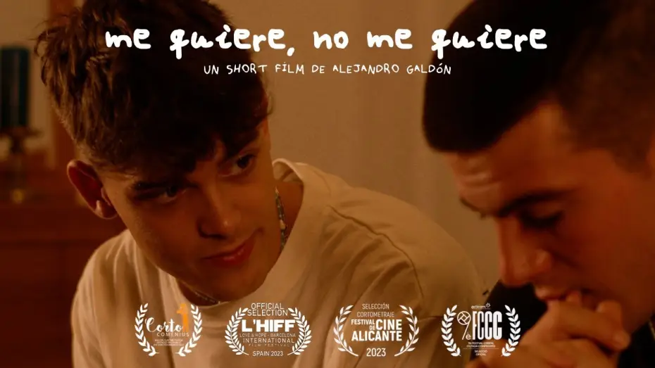 Wideo do filmu Me quiere, no me quiere — 'me quiere, no me quiere' (2022) - a gay short film by Alejandro Galdón