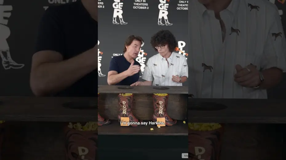Wideo do filmu Digger — Tom Cruise & @guywithamoviecamera put their popcorn knowledge to the test.