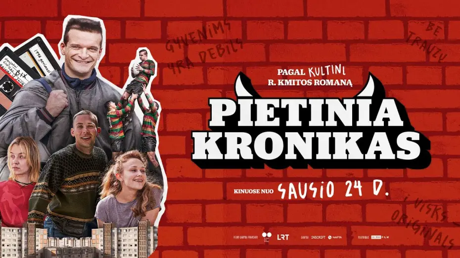 Wideo do filmu Pietinia Kronikas — PIETINIA KRONIKAS (2025) - pirmasis kultinės knygos ekranizacijos anonsas visiems gezams i gazelėms