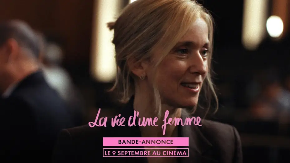 Wideo do filmu La vie d'une femme — LA VIE D'UNE FEMME de Charline Bourgeois-Tacquet - Bande-annonce - au cinéma le 09 septembre 2026