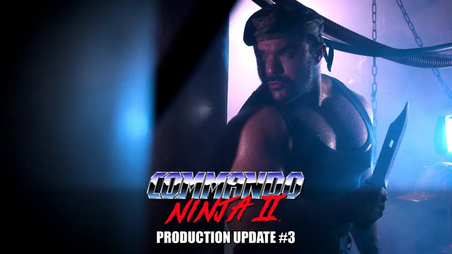 Wideo do filmu Commando Ninja 2: Invasion America — COMMANDO NINJA 2 - Production Update Teaser #3