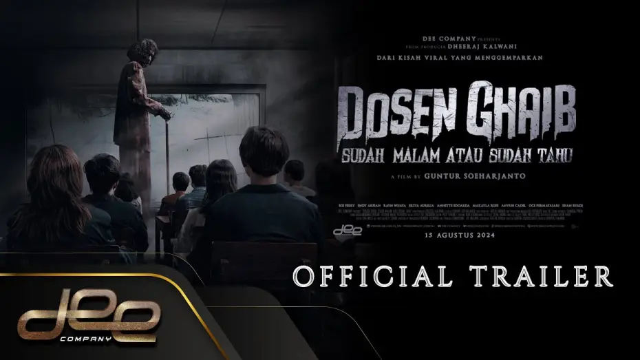 Wideo do filmu Dosen Ghaib: Sudah Malam atau Sudah Tahu — DOSEN GHAIB: SUDAH MALAM ATAU SUDAH TAHU - OFFICIAL TRAILER | 15 AGUSTUS 2024