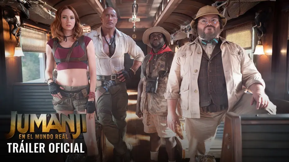Wideo do filmu Jumanji: Open World — Jumanji: En El Mundo Real | Tráiler Oficial (Doblado)