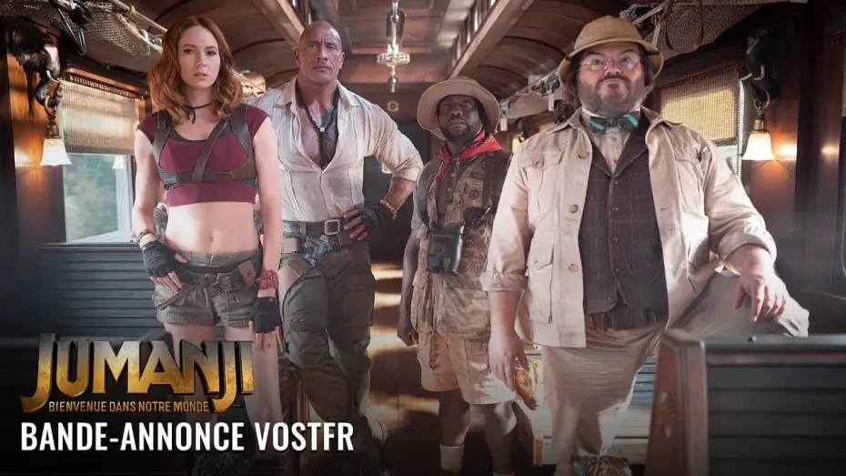Wideo do filmu Jumanji: Open World — JUMANJI : BIENVENUE DANS NOTRE MONDE - Bande-annonce officielle VOSTFR