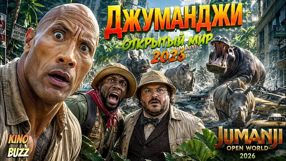 Wideo do filmu Jumanji: Open World — ДЖУМАНДЖИ: ОТКРЫТЫЙ МИР (2026)