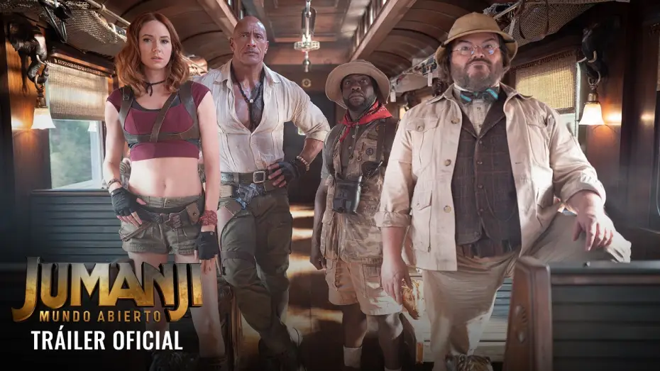 Wideo do filmu Jumanji: Wielka ucieczka — Jumanji: Mundo Abierto | Tráiler Oficial español. Exclusivamente en cines el 25 de diciembre.