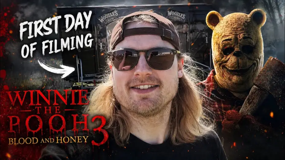 Wideo do filmu Winnie-the-Pooh: Blood and Honey 3 — First Day On Set Editing Winnie The Pooh Blood and Honey 3 #behindthescenes