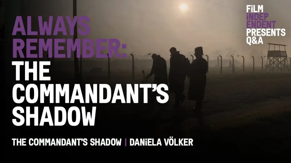 Wideo do filmu Cień komendanta — Always Remember October: The Commandant’s Shadow Q&A