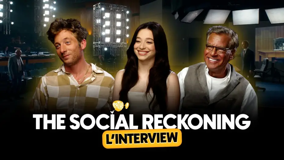 Wideo do filmu The Social Reckoning. W sieci konsekwencji — L'INTERVIEW - THE SOCIAL RECKONING (Mikey Madison, Jeremy Allen White & Aaron Sorkin)