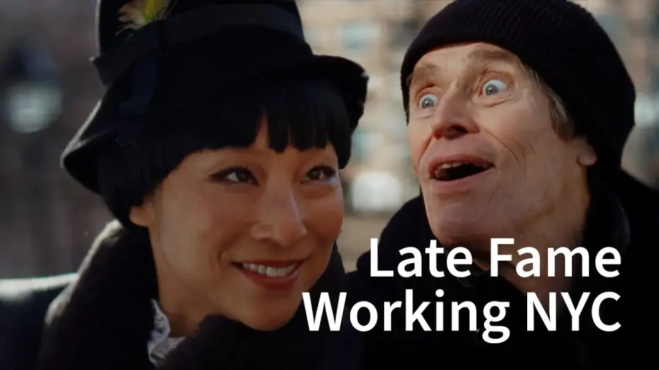 Wideo do filmu Late Fame — Greta Lee and Willem Dafoe's chemistry is off the charts
