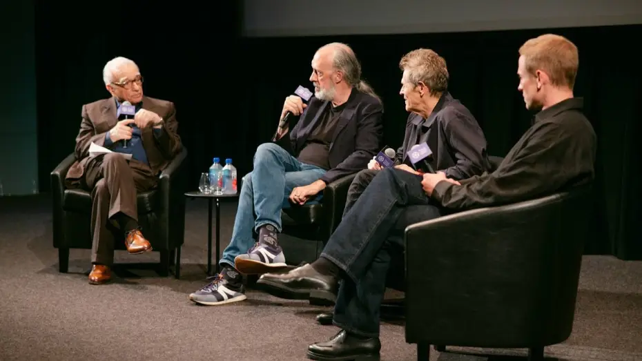 Wideo do filmu Late Fame — Martin Scorsese, Kent Jones, Willem Dafoe, and Edmund Donovan on Late Fame