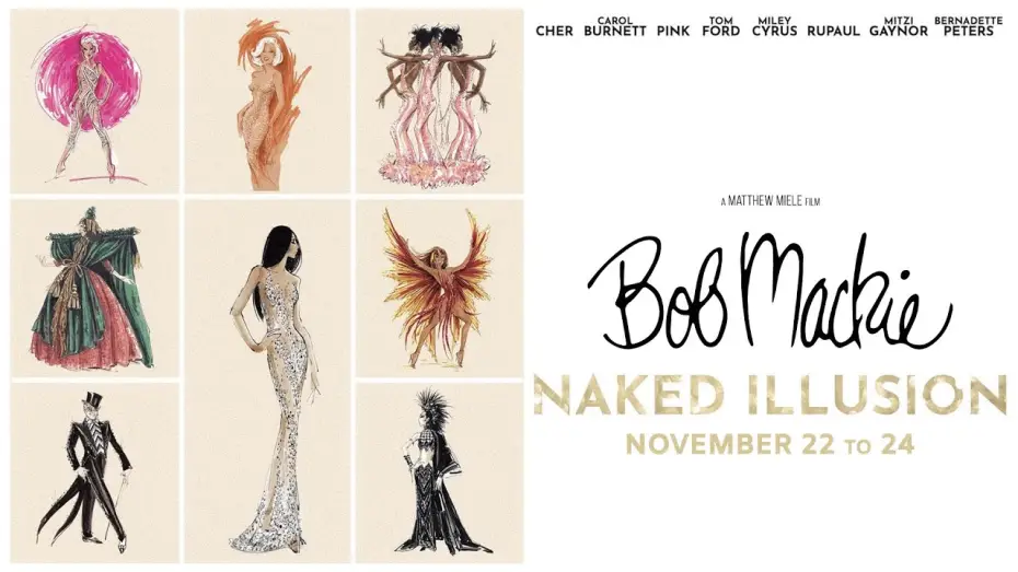 Wideo do filmu Bob Mackie: Naked Illusion — Bob Mackie: Naked Illusion -- Trailer