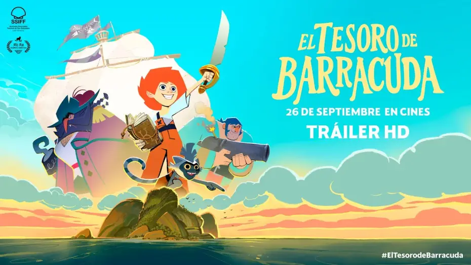 Wideo do filmu El tesoro de Barracuda — EL TESORO DE BARRACUDA. Teaser tráiler. 26 de septiembre en cines.