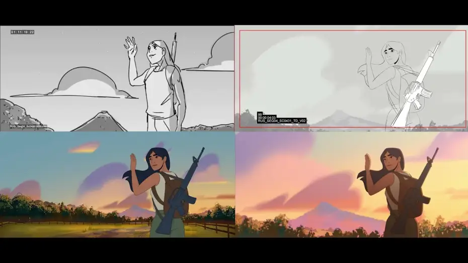 Wideo do filmu Remember Us — Making-of Remember Us animated short film
