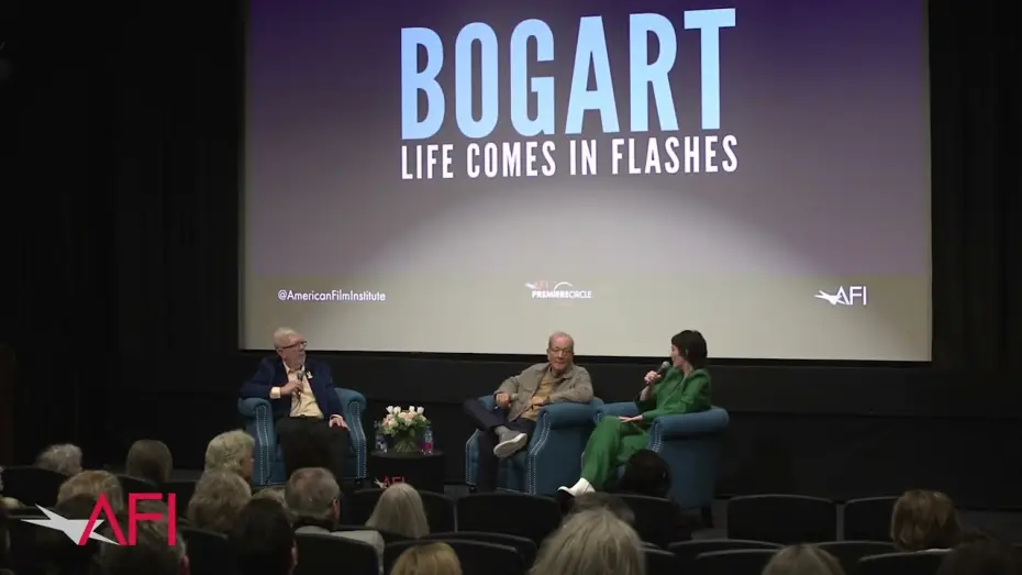 Wideo do filmu Bogart: Life Comes in Flashes — Conversation at AFI