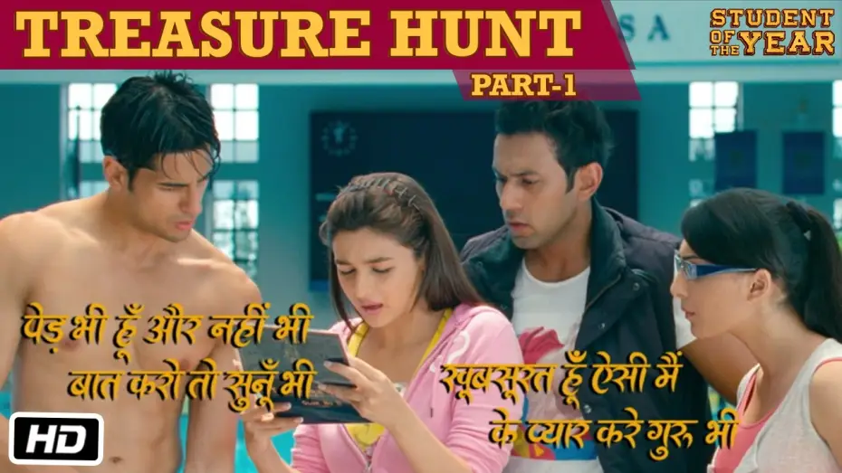 Wideo do filmu Student of the Year — The Treasure Hunt: Part 1 - Student Of The Year - Sidharth Malhotra, Alia Bhatt & Varun Dhawan