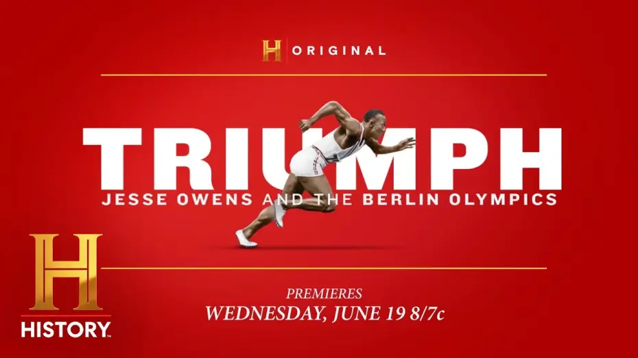 Wideo do filmu Triumph: Jesse Owens and the Berlin Olympics — Triumph: Jesse Owens and the Berlin Olympics | Airs June 19 at 8/7c | HISTORY