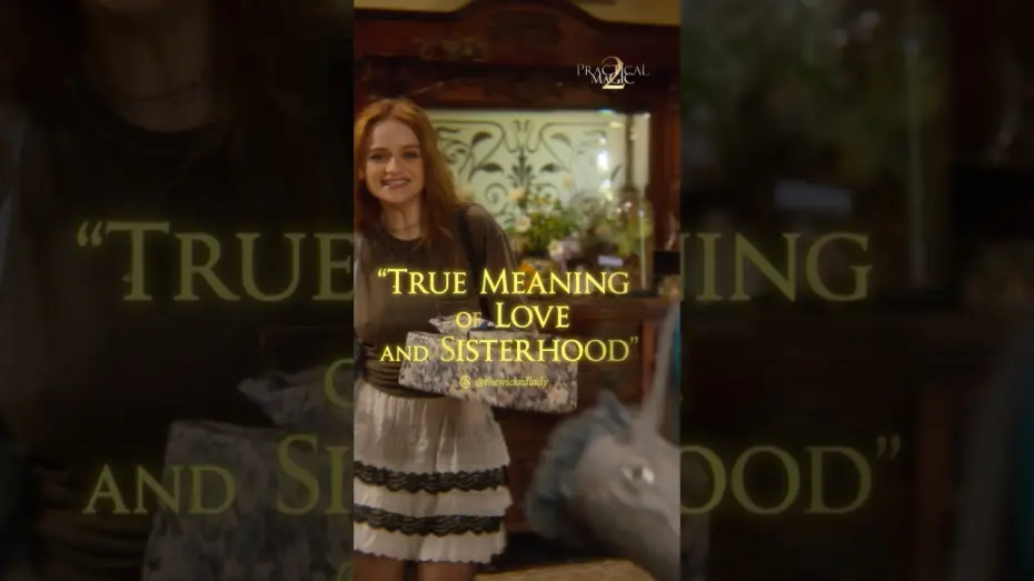 Wideo do filmu Totalna magia 2 — Tag your sisters in the comments to remind them to get Practical Magic 2 tickets!