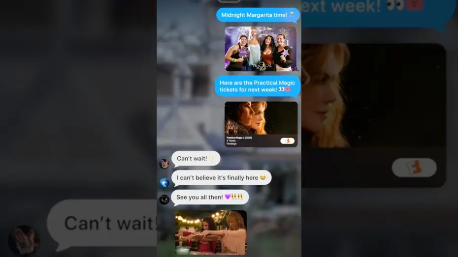 Wideo do filmu Totalna magia 2 — Take the plans out of the group chat and get your tickets for Practical Magic 2