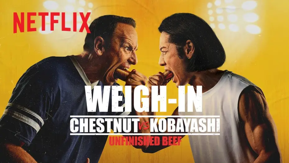 Wideo do filmu Chestnut vs. Kobayashi: Unfinished Beef — Chestnut vs. Kobayashi Unfinished Beef: Weigh-In