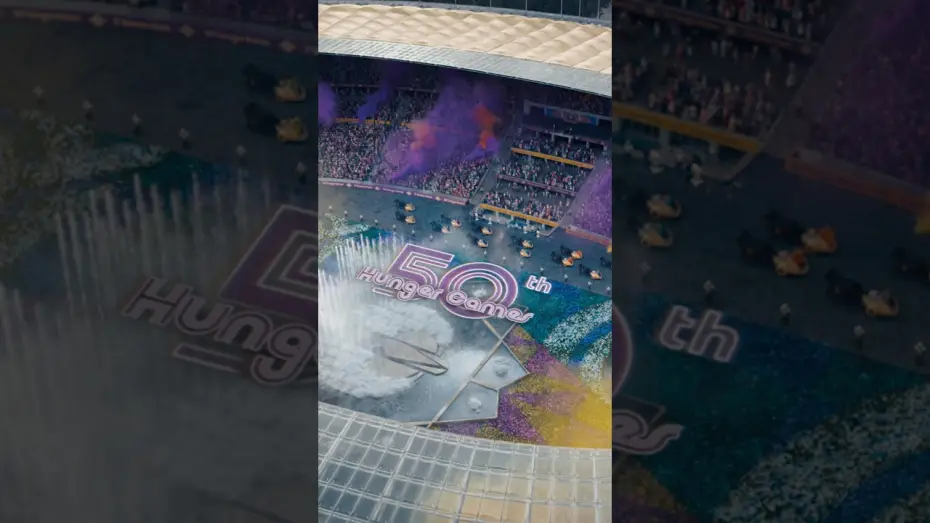 Wideo do filmu Igrzyska śmierci: Wschód słońca w dniu dożynek — Welcome to the 50th Hunger Games.