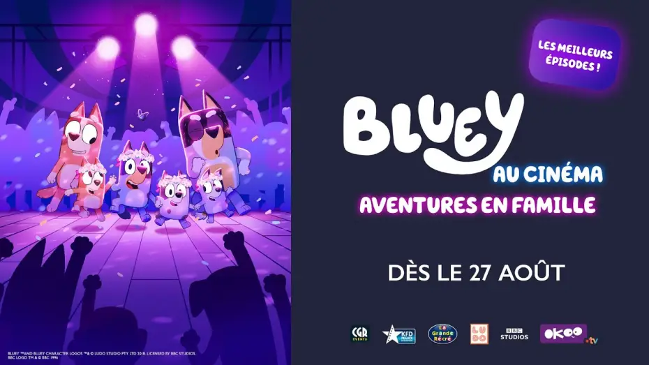 Wideo do filmu Bluey at the Cinema: Family Trip Collection — Trailer | Bluey au Cinéma – Aventures en Famille, dès le 27 août 2025 au cinéma