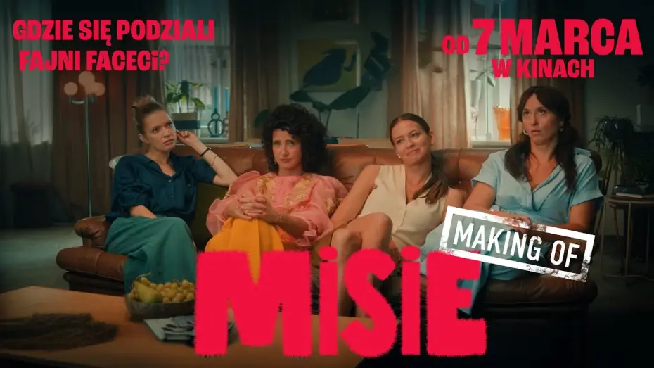 Wideo do filmu Misie — Making of