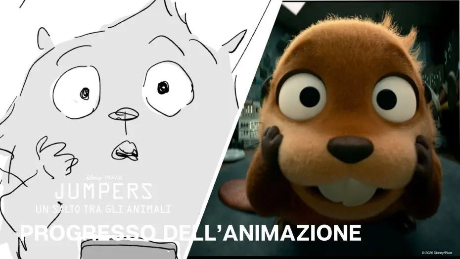 Wideo do filmu Hopnięci — Jumpers: Progresso dell'Animazione | Mabel Fugge dal Laboratorio