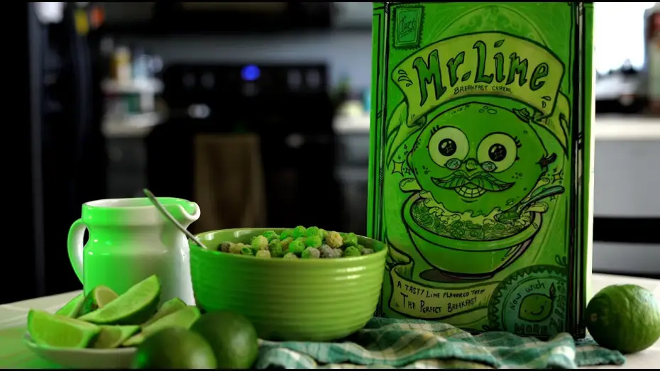 Wideo do filmu Key Lime — Mr  Lime Cereal Commercial