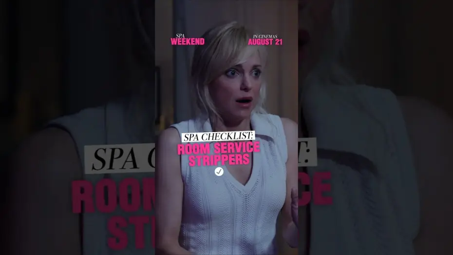 Wideo do filmu Spa Weekend — 1 week until Spa Weekend hits cinemas!