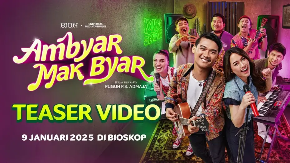 Wideo do filmu Ambyar Mak Byar — Teaser Video - Ambyar Mak Byar | 9 Januari 2025 di Bioskop