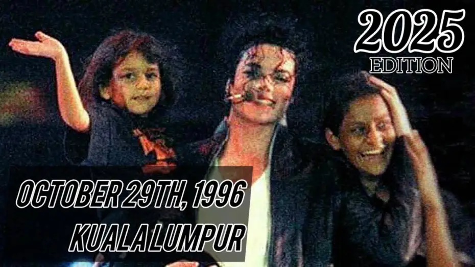Wideo do filmu Michael Jackson: HIStory World Tour - Live in Kuala Lumpur — Michael Jackson - HIStory Tour Live in Kuala Lumpur (October 29, 1996)