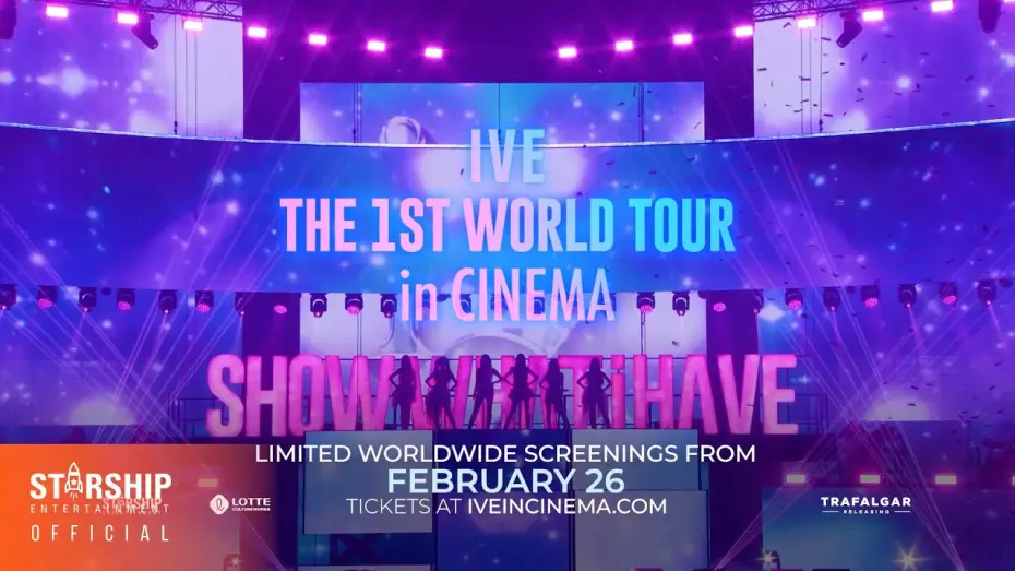 Wideo do filmu 아이브 더 퍼스트 월드투어 인 시네마 — IVE THE 1ST WORLD TOUR in CINEMA