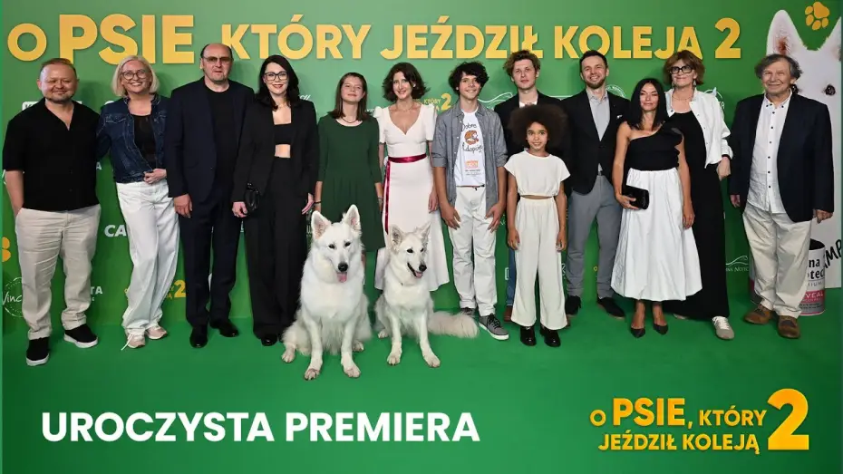 Wideo do filmu O psie, który jeździł koleją 2 — Relacja z premiery