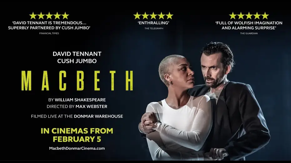 Wideo do filmu Macbeth — MACBETH: DAVID TENNANT & CUSH JUMBO I TRAILER