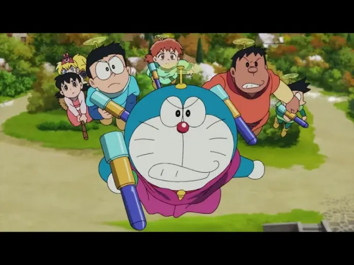 Wideo do filmu 映画ドラえもん のび太の絵世界物語 — Doraemon: Aventuras en el mundo del arte - Tráiler Oficial (En cines 9 de octubre)