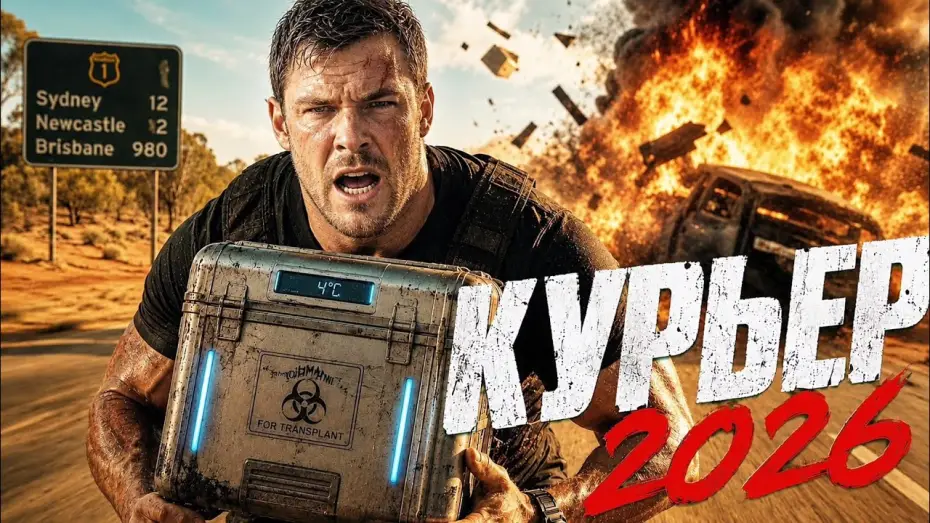 Wideo do filmu Runner — КУРЬЕР (2026) — Алан Ричсон и Оуэн Уилсон