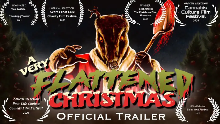 Wideo do filmu A Very Flattened Christmas — A Very Flattened Christmas (2024) | Official Trailer HD | Different Day Pictures