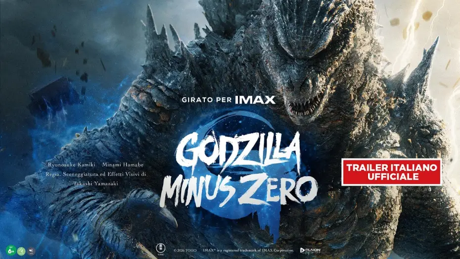Wideo do filmu Godzilla Minus Zero — Godzilla Minus Zero | Trailer Italiano Ufficiale