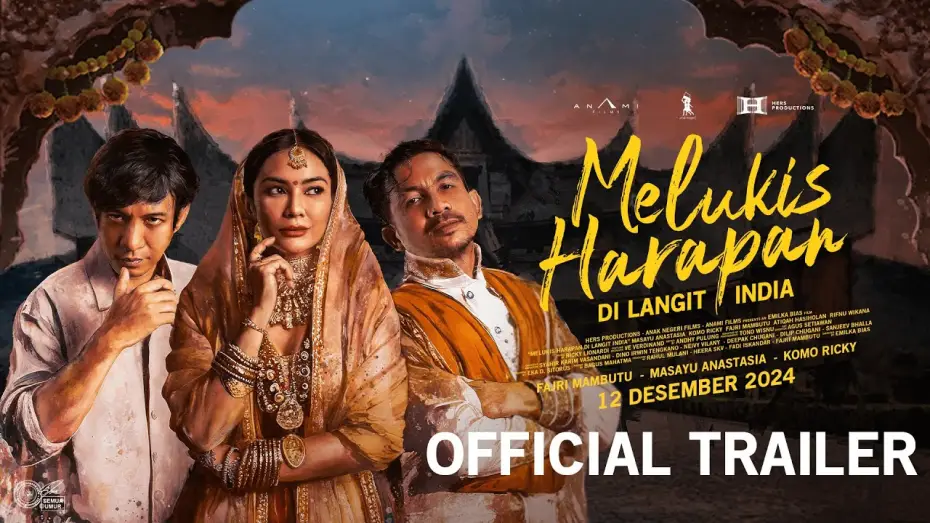 Wideo do filmu Melukis Harapan Di Langit India — OFFICIAL TRAILER FILM "MELUKIS HARAPAN DI LANGIT INDIA"