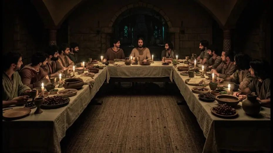 Wideo do filmu The Chosen: Last Supper — THE CHOSEN DAS LETZTE ABENDMAHL | TEASER