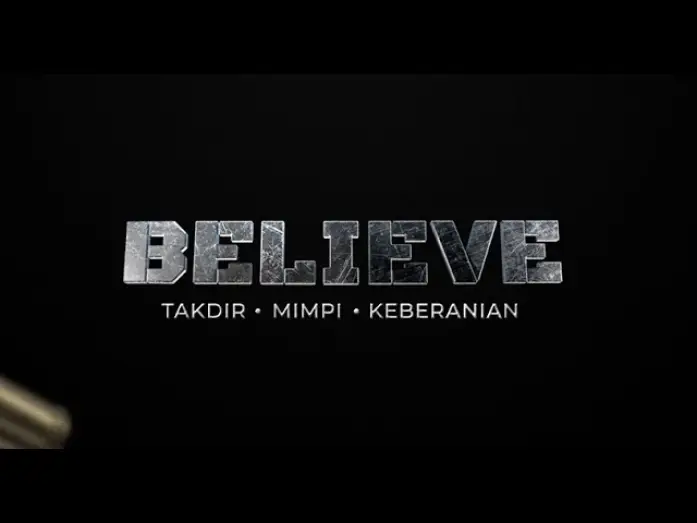 Wideo do filmu Believe: Takdir, Mimpi, Keberanian — Film laga perang terbesar di 2025  "BELIEVE: Takdir, Mimpi dan Keberanian"
