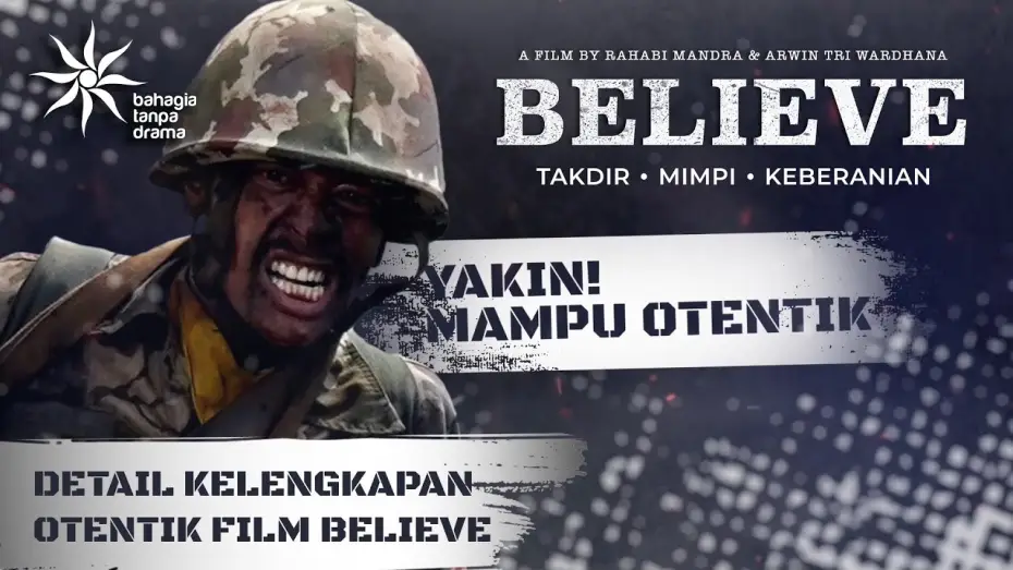Wideo do filmu Believe: Takdir, Mimpi, Keberanian — Detail Kelengkapan Otentik Film Believe | Yakin! Mampu Otentik | Juli 2025