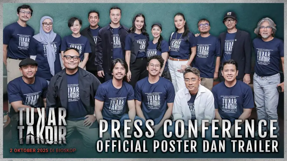 Wideo do filmu Tukar Takdir — TUKAR TAKDIR - Press Conference, Official Poster & Trailer