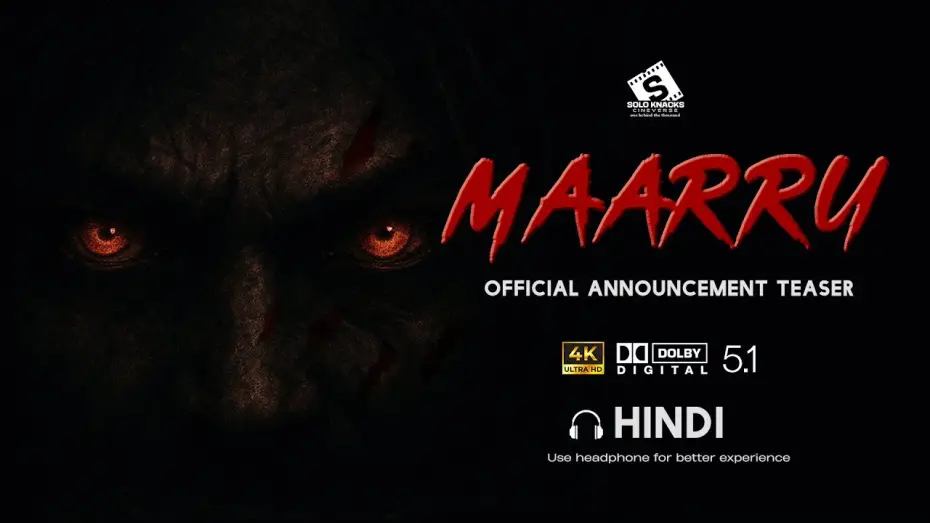 Wideo do filmu MAARRU — MAARRU – Official Announcement Teaser | Harsh Gogi | New Bollywood Jungle Thriller | Dolby 5.1