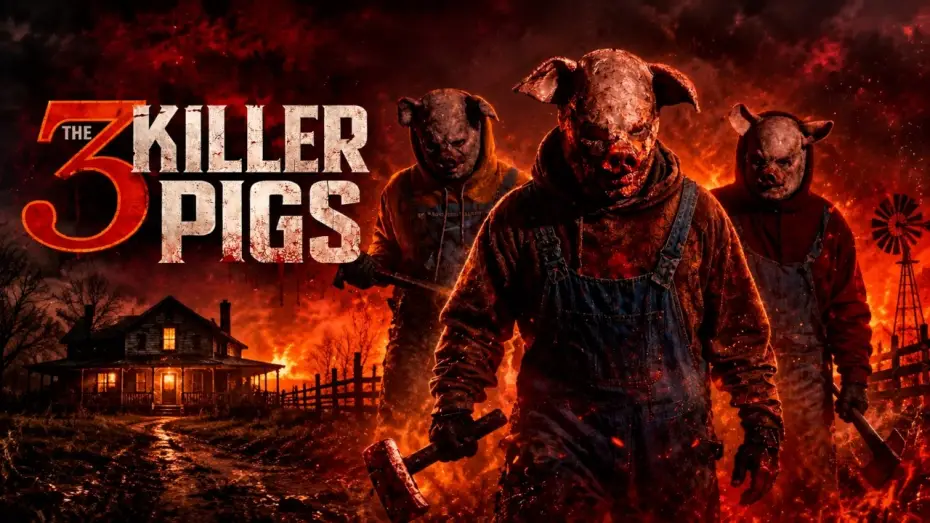 Wideo do filmu The 3 Killer Pigs — The 3 Killer Pigs | Official Trailer | Horror Brains