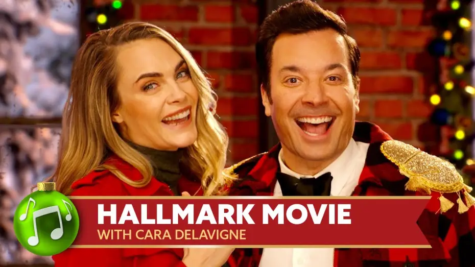 Wideo do filmu Jimmy Fallon's Holiday Seasoning Spectacular — Hallmark Movie ft. Cara Delevingne | Jimmy Fallon's Holiday Seasoning Spectacular
