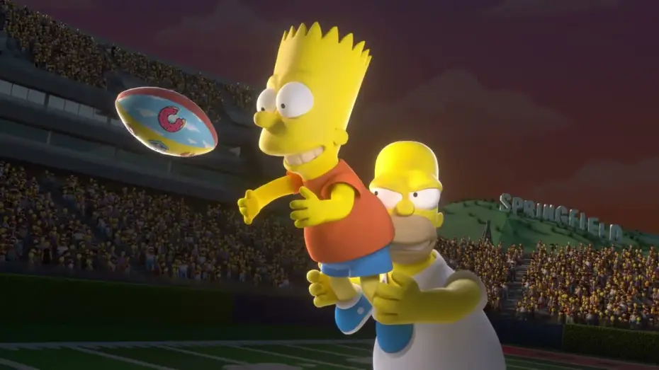 Wideo do filmu The Simpsons Funday Football — Teaser
